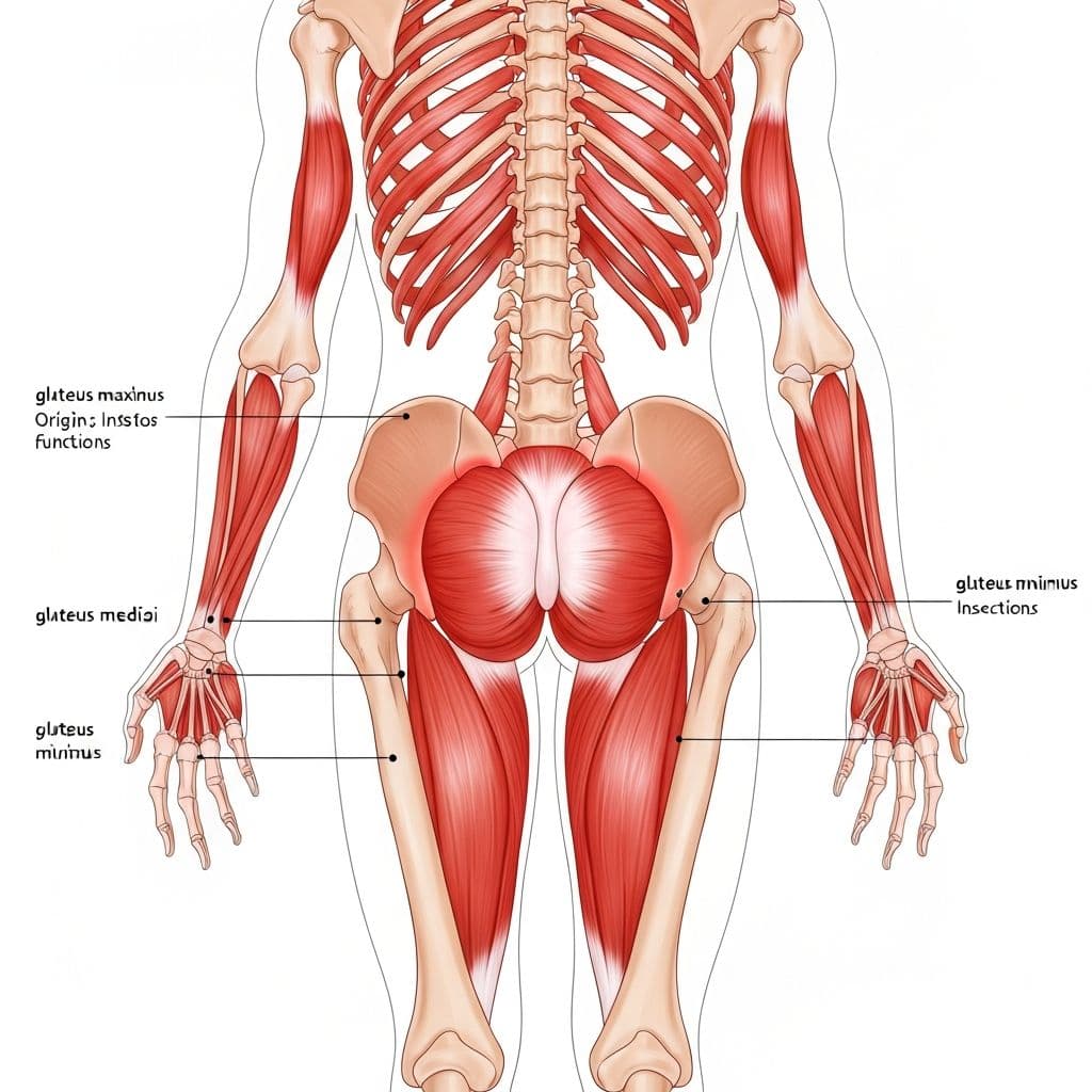 HIP THRUST muscle groups